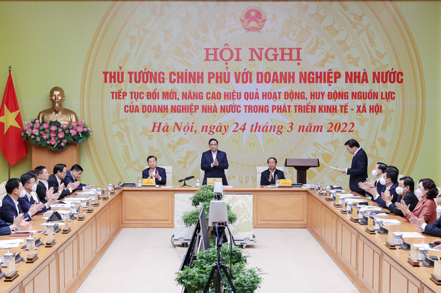 Thủ tướng: Doanh nghiệp nhà nước phải xốc vác, tiên phong, đóng góp 35% ngân sách
