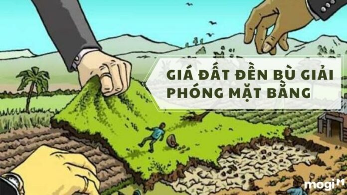 Khung giá đất đền bù giải phóng mặt bằng năm 2022