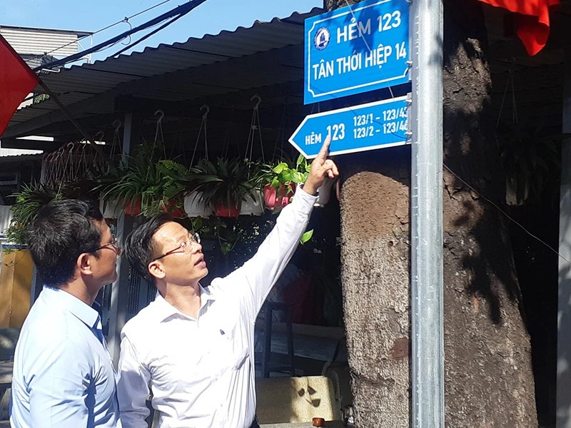Hiểu đúng các quy định về đặt biển số nhà