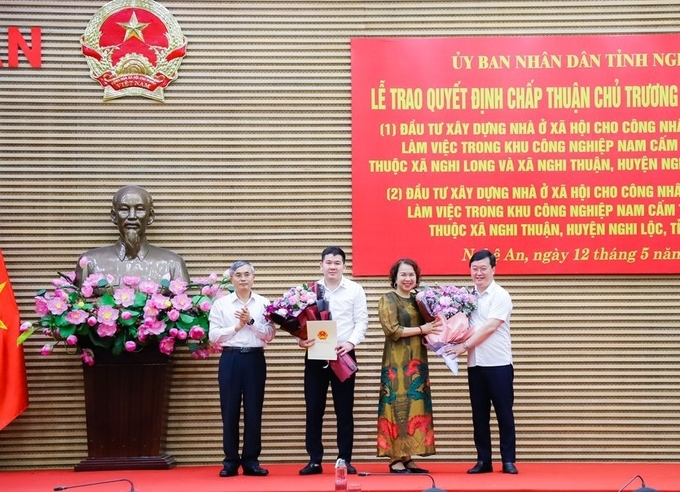 Nghệ An: Tập đoàn Thiên Minh Đức đầu tư dự án nhà ở cho công nhân gần 3.500 tỷ đồng