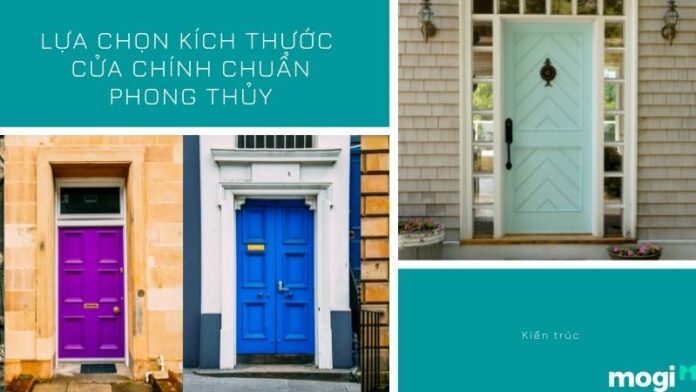 Kinh nghiệm lựa chọn kích thước cửa chính hợp phong thủy