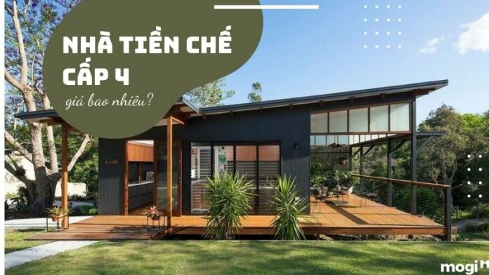 Nhà tiền chế cấp 4 giá bao nhiêu? 11+ mẫu nhà tiền chế cấp 4 đẹp