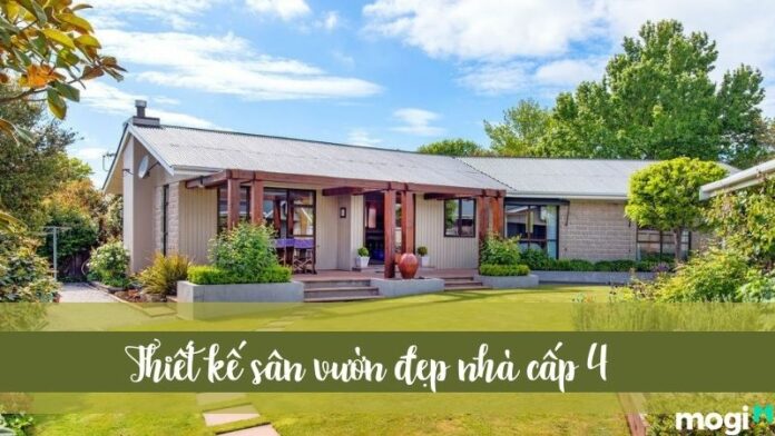 Thiết kế sân vườn đẹp nhà cấp 4 – Những nguyên tắc vàng trong thiết kế
