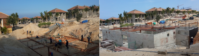 Khu du lịch Cam Ranh Bayana Resort bị phạt 440 triệu vì xây nhiều hạng mục sai phép