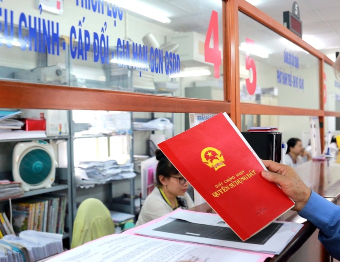 Rút ngắn thời gian, thủ tục đăng ký cấp sổ đỏ