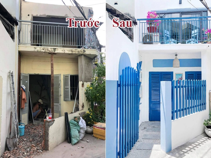 Mách bạn cách cải tạo nhà nhỏ “lột xác” hoàn toàn