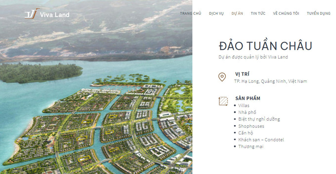 Viva Land làm chủ mới dự án Đảo Tuần Châu