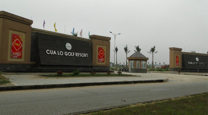 Nghệ An: Dự án sân golf, biệt thự Cửa Lò treo 15 năm