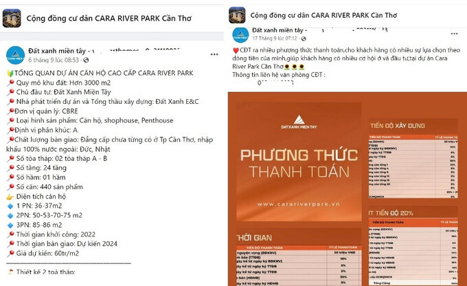 Cần Thơ: Chấn chỉnh tình trạng bán lúa non tại dự án Cara River Park