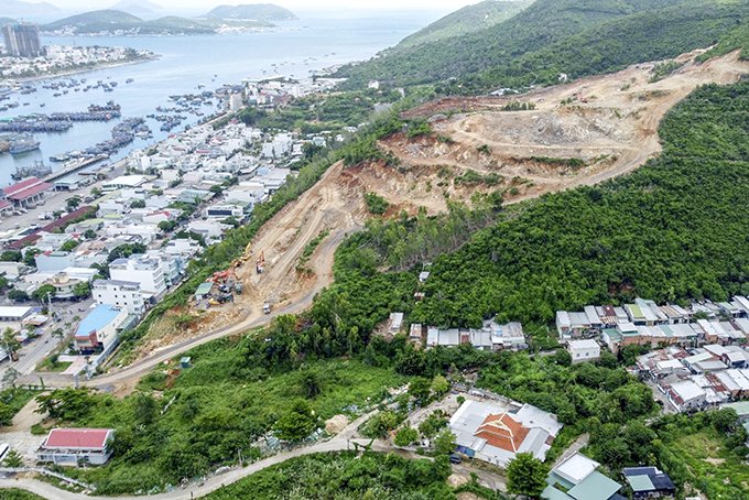 Khánh Hòa rà soát 82 dự án trên đồi núi ở thành phố Nha Trang