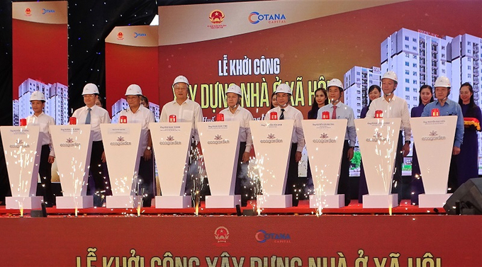 Khởi công xây dựng hơn 1.000 căn nhà ở xã hội tại thành phố Huế
