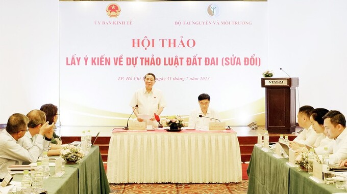 Bảo đảm hài hoà lợi ích 3 bên trong Luật Đất đai