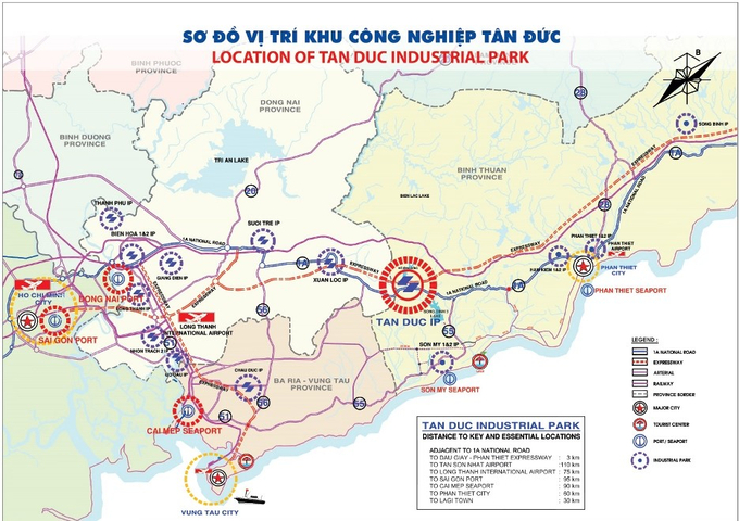 Bình Thuận thúc “giải phóng mặt bằng” khởi công KCN Tân Đức vốn đầu tư 1.200 tỷ đồng