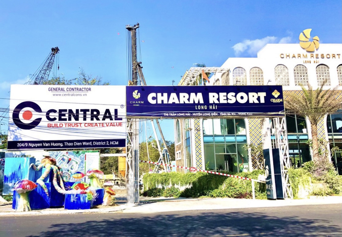 Chủ đầu tư dự án Charm Resort Long Hải bị phạt 230 triệu vì sai phạm xây dựng