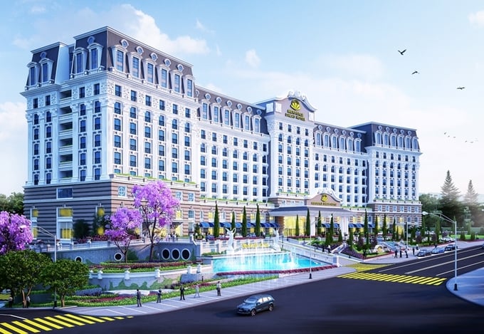 Khách sạn Merperle Dalat Hotel xây vượt phép gần 4.500 m2