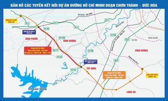 Khởi công trở lại đường Hồ Chí Minh đoạn Chơn Thành – Đức Hòa