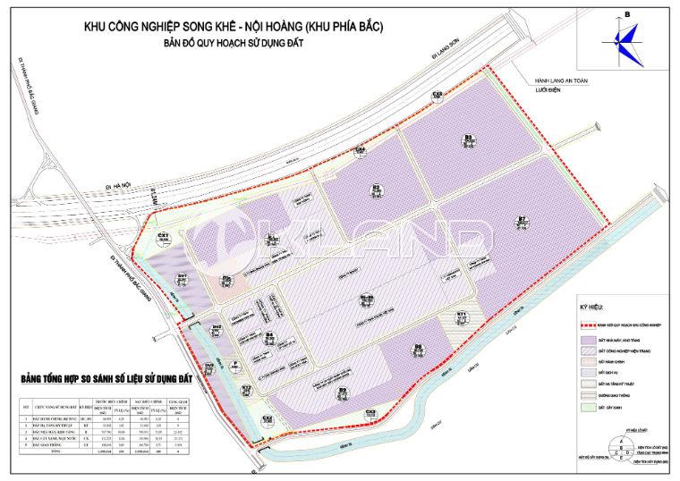 Khu công nghiệp Song Khê - Nội Hoàng - Tỉnh Bắc Giang