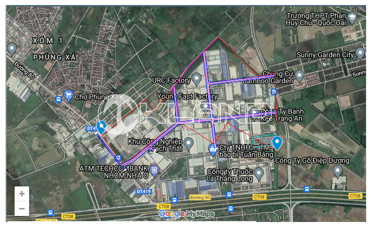 Khu công nghiệp Thạch Thất - Quốc Oai - Hà Nội