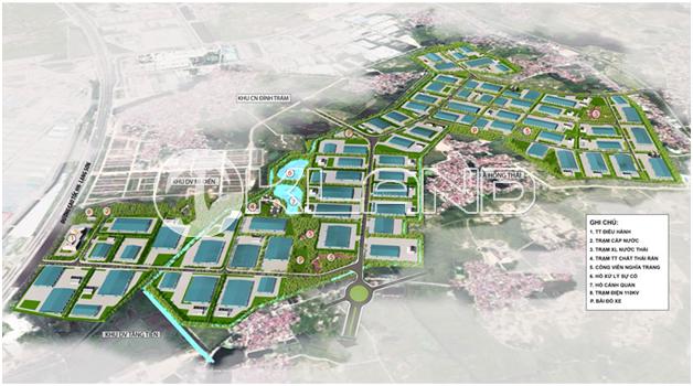 KHU CÔNG NGHIỆP VIỆT HÀN MỞ RỘNG - TỈNH BẮC GIANG