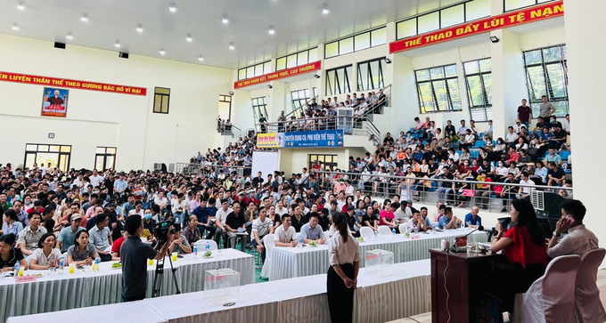 Hoài Đức tạm dừng đấu giá đất để rà soát