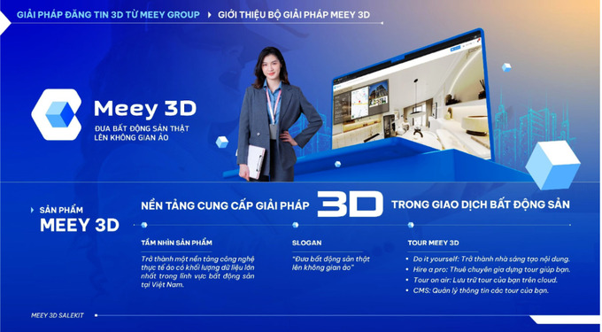 Meey 3D: Công nghệ đột phá cho ngành bất động sản thời đại số