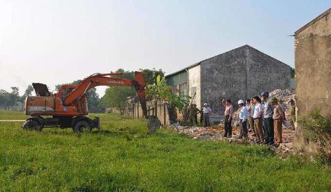 Lấn đất, chiếm đất có thể bị phạt tới 1 tỷ đồng