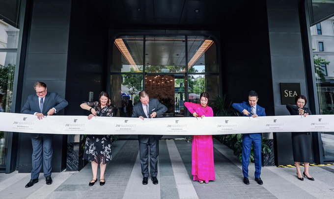 Khai trương tòa căn hộ phân khúc đô thị đầu tiên của JW Marriott tại Châu Á-Thái Bình Dương