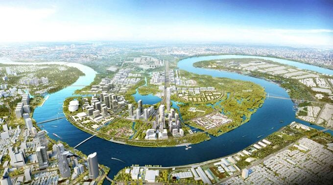 Tp.HCM dự kiến phát triển trung tâm tài chính quốc tế tại Thủ Thiêm