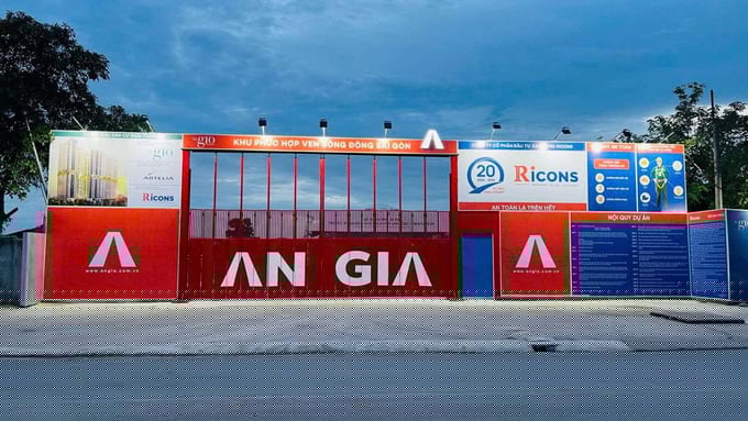 tỉnh Bình Dương, The Gió Riverside, Tập đoàn Bất động sản An Gia